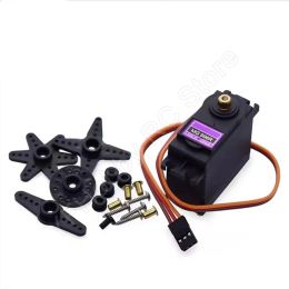 1pcs MG995 MG 995 / MG996R MG996 Servo Digital Metal Gear 180 /360 Grado para RC Motor Servo para automóvil Kit de botes en helicóptero RC