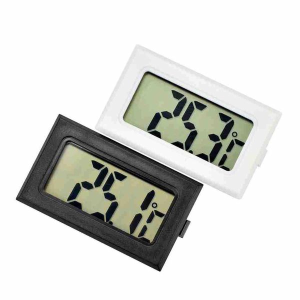 1pcs mini termómetro digital LCD para la temperatura del congelador -10 ~ 50 grados Sensor de temperatura del termómetro de refrigerador