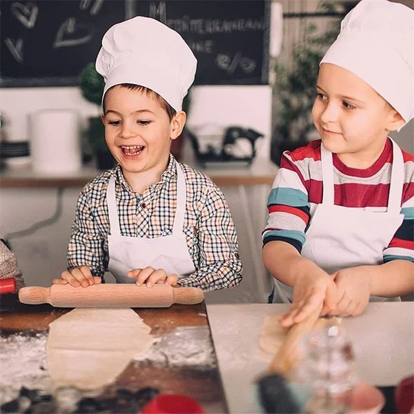 1PCS Mini Rolling Pin de 20 cm de long épingles à rouleaux en bois pour la cuisson des rôles de décoration de gâteau fondant accessoires de cuisine à rouleaux de pâte