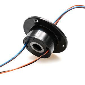 1 STKS Mini Door Gat Dia.10mm Holle Slip Ring 4CH 2A Elektrische Verzamelen Sleepring 360° Roterende Gezamenlijke Connector voor DIY LED Licht Monitoring Gimbal PTZ