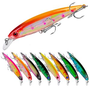 1pcs Minnow Fishing Lure 11cm 134g Crankbait flottant Hard Bait Artificiel Pike Bass Trout Water Wobblers Tackle 240430