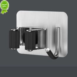 Gancho multiusos para fregona, organizador montado en la pared de acero inoxidable 304, colgador de escoba, gancho para baño, pared impermeable, gancho de cocina, 1 Uds.