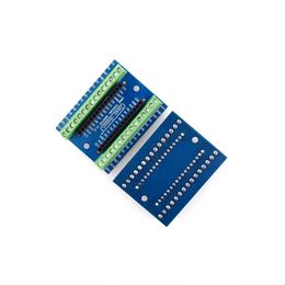 1pcs nano v3.0 3.0 Controlador terminal Adaptador Board de expansión Nano Io Shield Placa de extensión simple para Arduino AVR ATMEGA328P