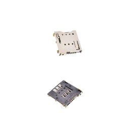 1pcs Nouveau connecteur de carte micro SIM de bonne qualité auto-perçage 6 + 1 p / 8 + 1 p de cartes SIM Socket Mup-C792