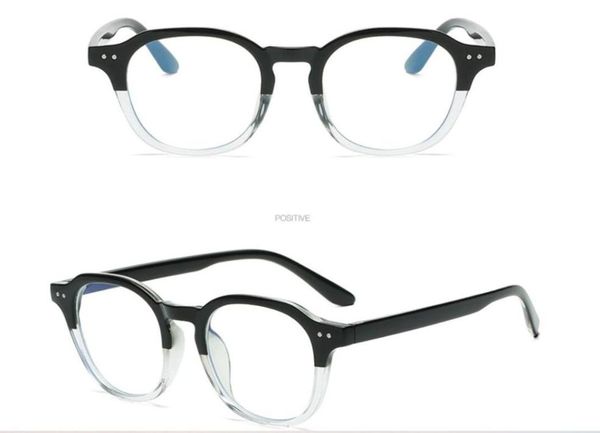 1 pcs plus récent femme homme Blueproof lunettes cadre miroir plat pour hommes et femmes lunettes d'ordinateur cadre téléphone portable lentille optique 3906559
