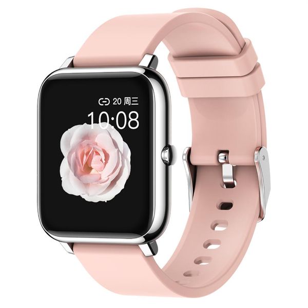 1 pièces P22 sport montre intelligente fréquence cardiaque surveillance du sommeil podomètre réveil trouver adulte Bracelet pour Iphone Samsung Huawei275O