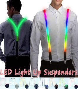 1 STKS Gedrukt LED Bretels Mannen 3 Clipson Bretels Vintage Stijl Heren Bretel Voor Broek Man Mannelijke Voor Rok voor Party T20061918882