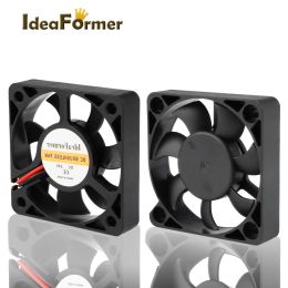 1PCS Imprimante Fan de refroidissement DC12V 24V 5V 40X40X10MM 3D Pièces d'imprimante Longueur du câble de radiateur 30 cm Fabriquer pour reproprié