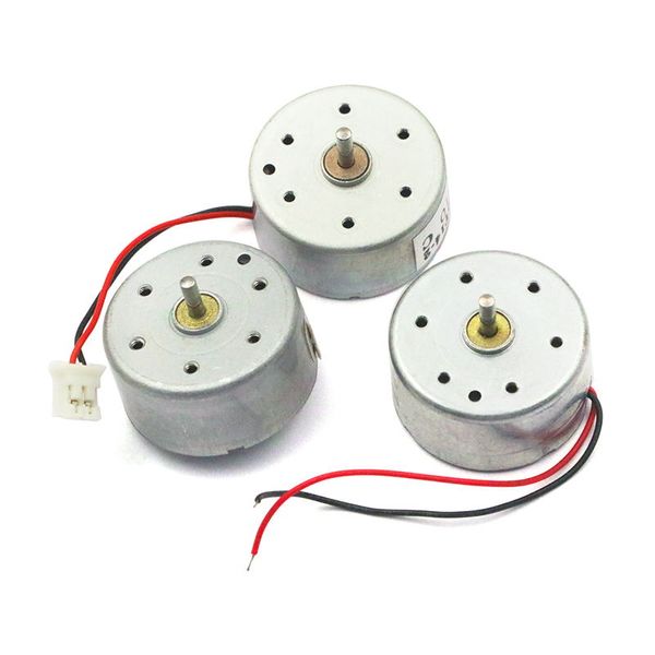 1 PCS R300C Motor de CC en miniatura con motor de alta velocidad con línea para motor solar pequeño del ventilador DIY hecho a mano