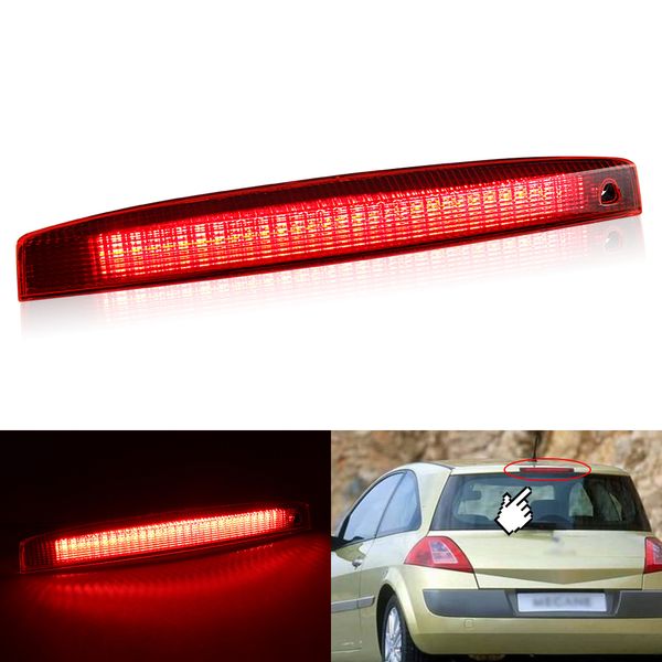 1PCS TRUNT arrière Remplacement LED rouge troisième feu de freinage pour Renault Megane MK II 2003-2008 OEM: 8200175538