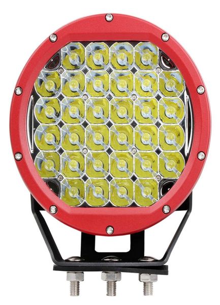 1 pièces boîtier rouge noir 9 pouces 96w Led conduite lumière de travail 12v 24v led lumière de travail pour 4wd tout-terrain remplacement light6556261