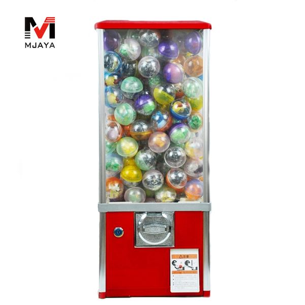 1PCS Machine à distribution rouge Plastique pour 32-50 mm Capsules de jouets surprise Ball Toy Mécanique pièce