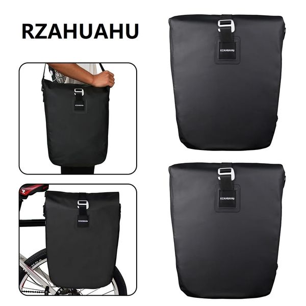 1 Unids RZAHUAHU Bolsa de Bicicleta Impermeable 20L Bolsa de Ciclismo de Viaje Cesta de Bicicleta Estante Trasero Asiento de Cola Bolsa de Tronco Bolsa de Bicicleta Alforjas 240301