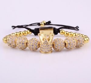 1 pièces/ensemble bracelet en acier titane chiffre couple bracelet/couronne/2018/pour les amoureux/bracelets pour femmes hommes bijoux de luxe
