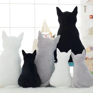 1pcs silhouette chat en peluche animaux coussin toys 30 cm cm en peluche.