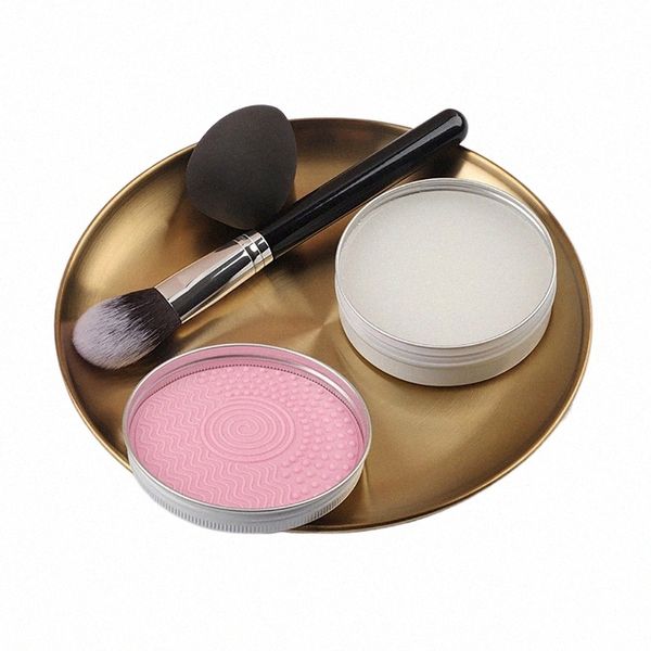 1pcs Silice Maquillage Brosse Cleaner Savon Pad Make Up Wing Brosse Cosmétique Brosses À Sourcils Cleaner Outil Maquillage Nettoyage r2mE #