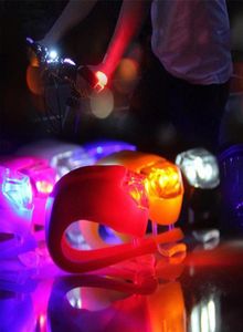 1pcs Silicone Bicycle Front Light MTB Béloche à main Light Afficier Nuit de nuit Avocat ACCESSOIRES DE BILLE 221F9816496