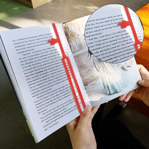 1 pièces Silicone doigt Point signet pour lire des livres 8 pouces couleur élastique caoutchouc bracelet marqueur Page titulaire E6468