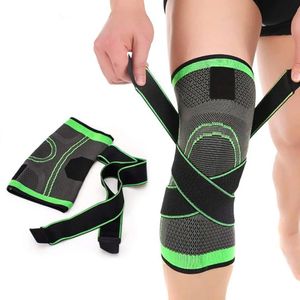 1 stks Sport Knipad Mannen Onder druk staande Elastische Kniebeschermers Ondersteuning Fitness Gear Basketbal Volleyball Brace Protector Sportveiligheid