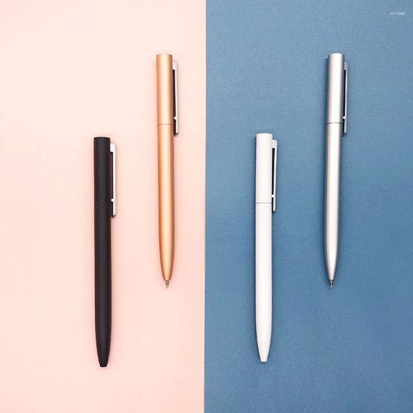 1 PPCS Escritura de bolígrafo de metal elegante y suave para oficina de negocios - Regalo de lujo con sensación de calidad premium
