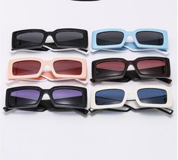 1pcs Summer Men Woman Fashion Fashion Gafas de sol Sun Gases Outdoor Square Driving Sunglasse Beach Glass Beach Sports Glasse Goggle a prueba de viento 6Color