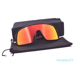 1 pièces lunettes de soleil mode hommes femmes lunettes de soleil lunettes de soleil de sport TR90 grands cadres cyclisme voyage lunettes avec boîte