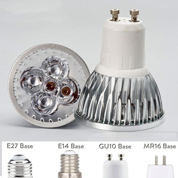 Lampe LED Super brillante 6W 9W 12W GU10 220V 110V, projecteur 3LED 4LED 5LED, lustre haute puissance, remplacement de l'ampoule halogène, 1 pièces
