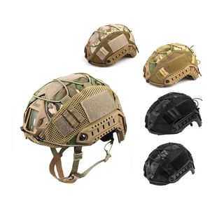 1 stks tactische helmhoes voor snelle MH PJ BJ helm airsoft paintball leger helmhelm deksel militaire accessoires fietsen helm netto 240422