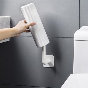 1PCS Papier de toilette Hold Cuisine Accessoires auto-adhésifs Sous Papier Papier Rouleau de roule