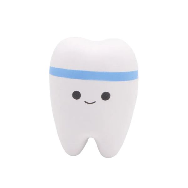 1PCS Tooth-Figure Toy Toy Clinic Clinic Dentistry Promotional Article Dentiste Gift Soft Pu Mode Model Forme Dental Gift Dentist