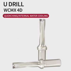 1PCS U Drillage WC Indexable 4D Bit de forage C20 C25 C20-4D15-63WC03 WC05 WC04 WC06 WC08 CNC 13mm-40 mm Drilla de haute qualité 240418