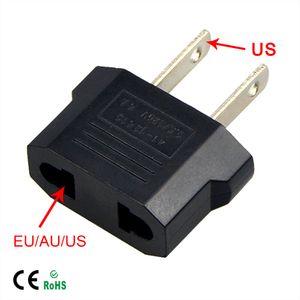 1 stuks Universal Travel EU of US naar US AC Plug Converter Euro Europa naar US Stopcontacten Power Adapter Charge Outlet