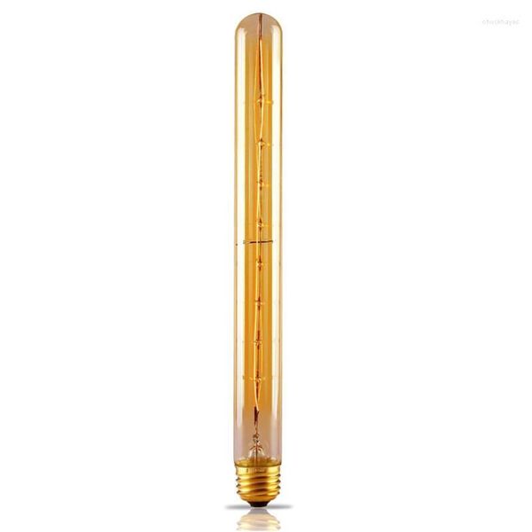 Ampoule Edison Vintage T300 40W, tubulaire, design Unique, lumière de décoration de pièce pour appliques murales, lanterne suspendue à intensité variable E27, 1 pièces