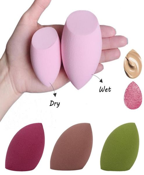 1PCS Forme de goutte d'eau Cosmetic Puff Makeup Sponge Mélangez pour teint liquide Crème de fond de teint liquide Puff Cosmetic6954081