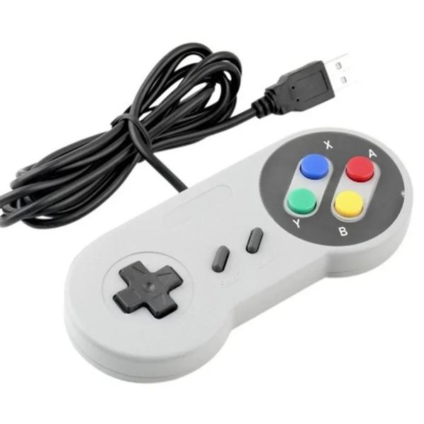 1pcs controlador súper usb gamepad joysticks clásico joypad para nintendo snes James Windows PC Mac Computadora