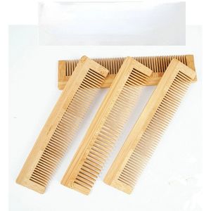 1pcs peigne en bois en bambou massage peigne peignes naturels antistatiques brosses à cheveux des cheveux massage massage peigne hommes
