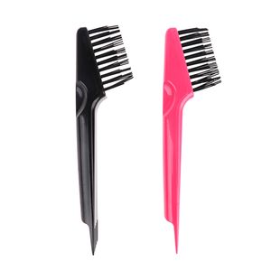 1 pièces en bois plastique peigne nettoyant délicat nettoyage amovible brosse à cheveux peigne nettoyant outil poignée intégré outil