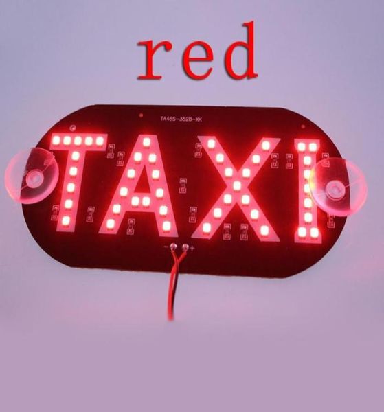1 pcslot Taxi Led voiture pare-brise cabine indicateur lampe signe bleu LED pare-brise Taxi lumière lampe 12 V BA8359797