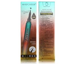 1PCSMAKEUP Zwarte vloeistof Eyeliner Potlood Waterdicht 24 uur Lange langdurige antiblooming Nauwkeurige Draw Eye Liner Pen Make UP2534547