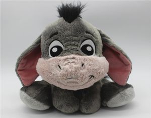 1 pièce 28 cm dessin animé gris Bourriquet âne trucs Animal doux en peluche poupée anniversaire enfants Gril ami cadeaux Bourriquet peluche Y5756640