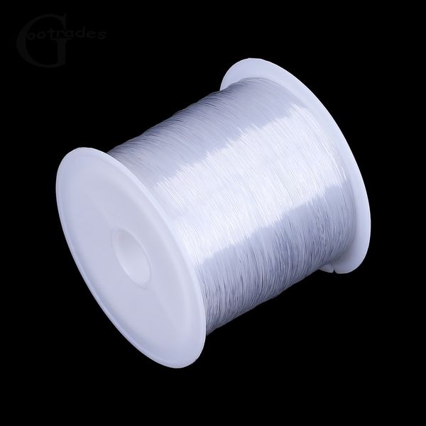 1Roll 0.2-0.6mm Línea de pesca de nylon Durable Fish S Sea Crystal Wire Accesorios Apare