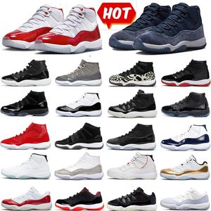 Zapatos de baloncesto 11s 11 Cereza para hombres Mujeres Midnight Navy Gratitud Cool Grey Animal Instinct Bred Cap and Gown Concord Gym Red Bred Low Entrenadores al aire libre