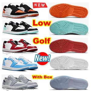 1 Low Golf Mule Bred UNC 1s Pure Platinum Running Shoes Copa Eastsside Croc Black White Wolf Grey Chicago Shadow Midnight Navy Count Purple Smoke Noble Green Trainers