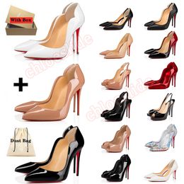 christians louboutins red bottoms heels women Luxury dress shoes Red Bottom Designer talons hauts femmes talons hauts so Kate sandales à talons hauts sexy bout pointu 【code ：L】