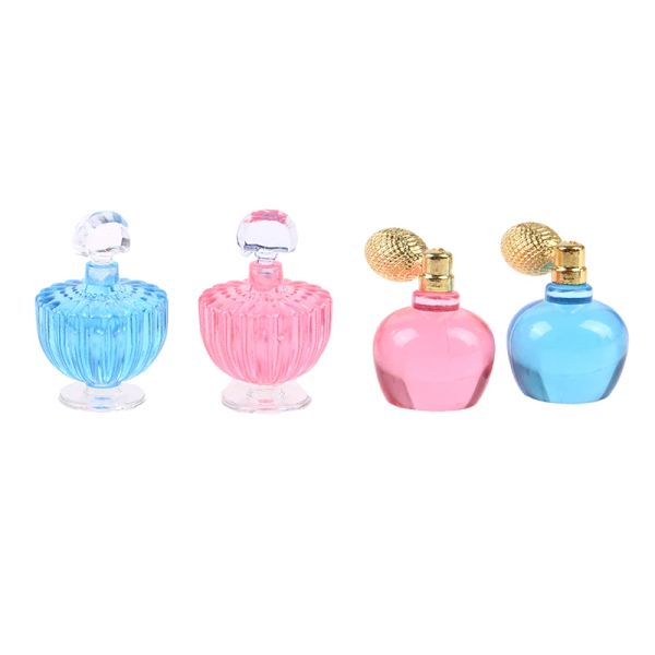 1set 1:12 Perfume à échelle miniature meuble tissu modèle mini-maison de poupée meuble poupée chambre de bain poupées maison