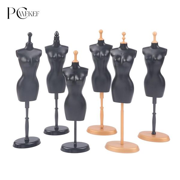 1: 6 Dollhouse en miniatura Mannequin Coat Panger Support Mannequin Mannequin Model Model Model Toy