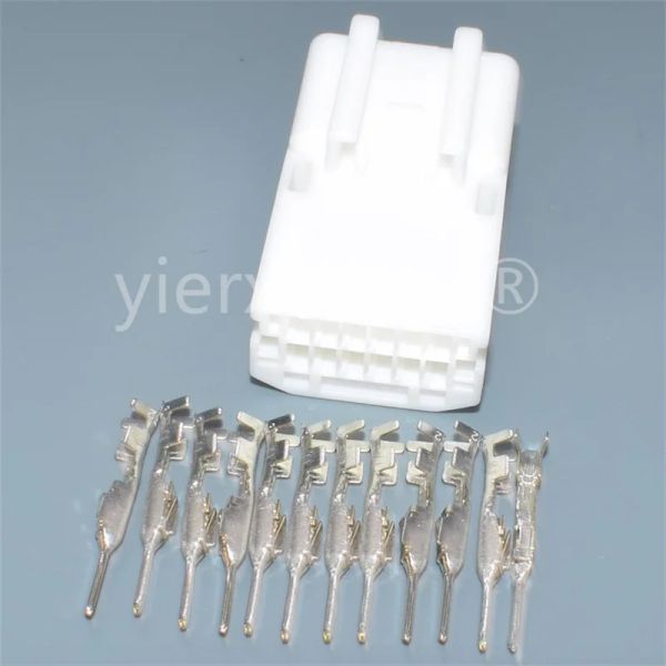 1set 12 broches 0,7 mm 1318774-1 1318772-1 Sock de connecteur du rétroviseur de la vue arrière Auto PCB pour Toyota Nissan