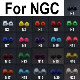 1set = 2 stks analoge caps joystick duim stick cap vervanging voor gamecube ngc gc controller thumbsticks