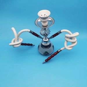 1 ensemble, produit à fumer arabe, produit à fumer à Double tuyau, peut être utilisé par deux personnes en même temps, adapté aux fêtes au bar, aux fournitures de fête, aux gadgets ménagers