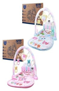1set Baby Gyms Play Mat Pedal Piano Light Music Musical Toy Activity Kick Fitness Cushion for Born Girls Boys 21080427693986773